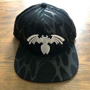 Marvel Spiderman baseball hat  black NWT